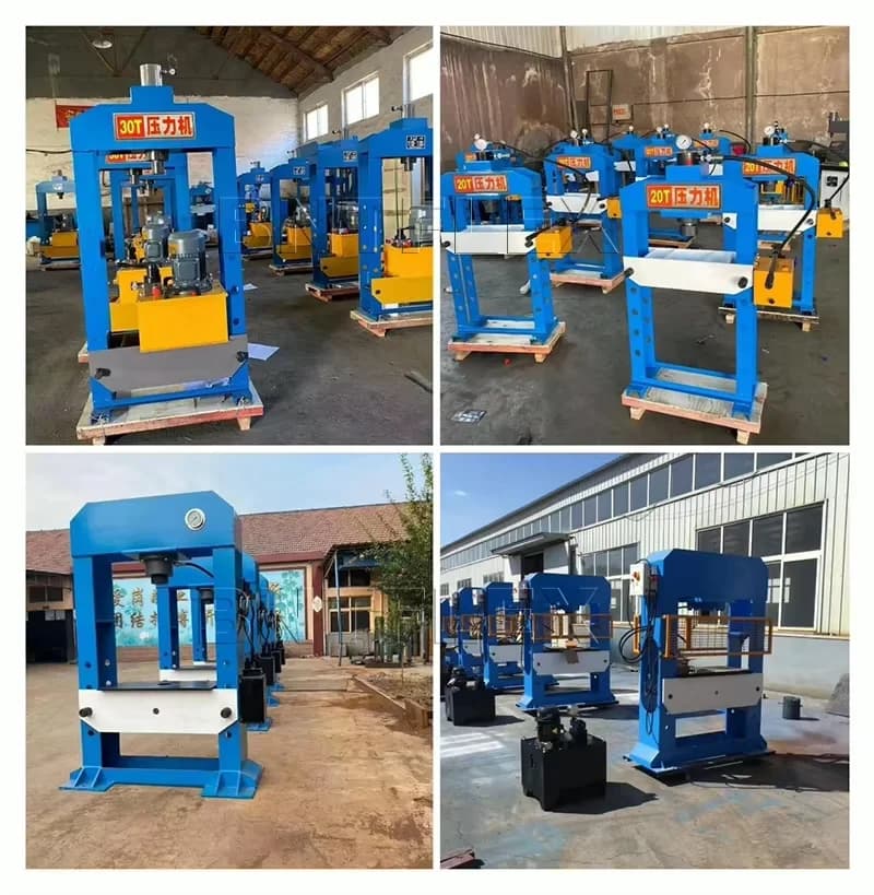 50-Ton Industrial Hydraulic Press | Precision Bearing & Gantry Pressing Machine | Heavy-Duty Inspection - Thumbnail 3