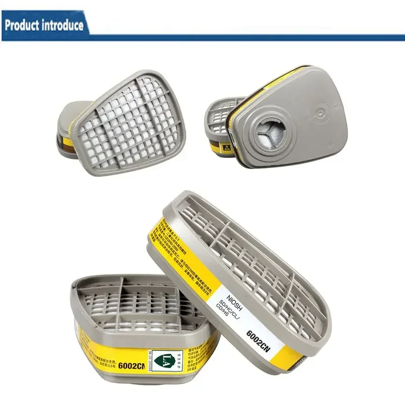Respirator Filter Set | 5N11 Cartridges for 3M 6200 & 7502 Masks | Dust & Chemical Protection - Thumbnail 4