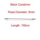 Balck 150CM Dia 8mm