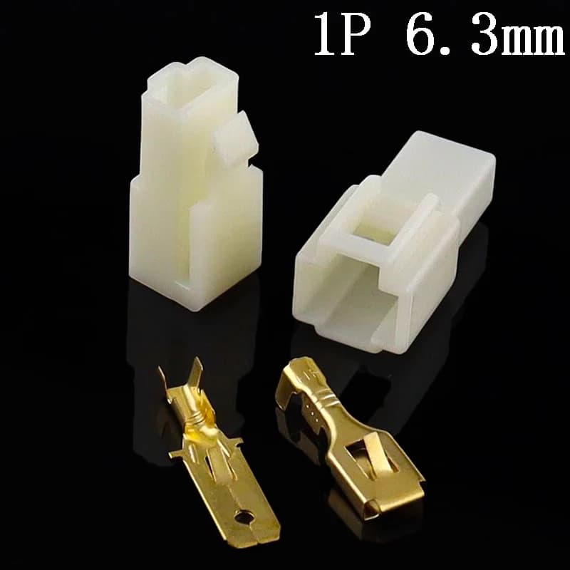 6.3mm Automotive Electrical Connector Kit | Male & Female Terminal Plugs for Car, Truck & eBike Wiring - Thumbnail 5