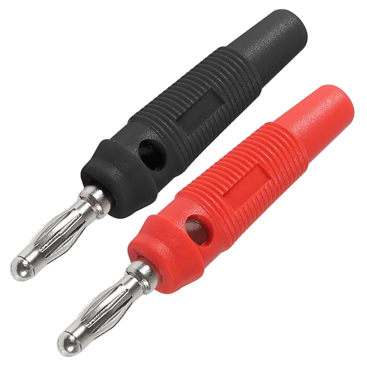 4mm Banana Plugs | 10-Pack High-Current 32A Connectors | Stackable Speaker Cable Adapters - Thumbnail 4