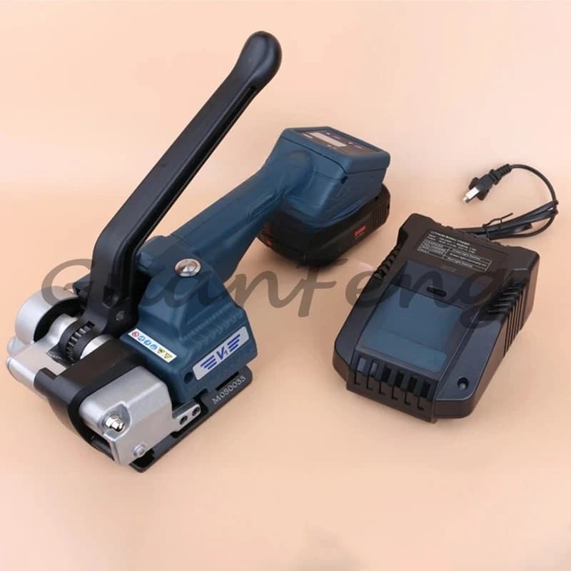 Semi-automatic Strapping Machine PP PET Belt Packing Machine Portable  Wrapping Tool Hot Melting Baler - Thumbnail 5
