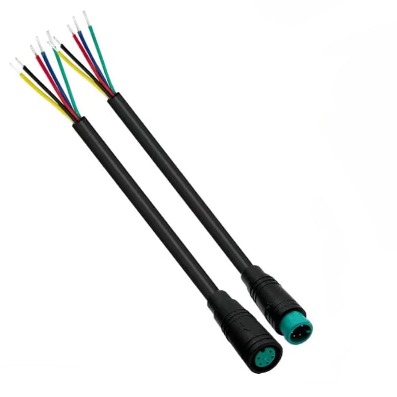 M6 Julet Connector Kit | 6mm E-Bike Brake & Signal Sensor Plugs | 2-5 Pin Set - Thumbnail 4
