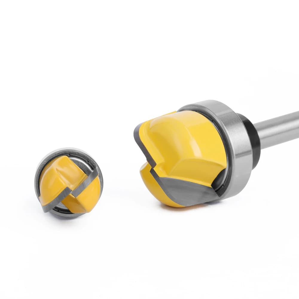 Nose Router Bit with Bearing | 6mm & 1/4 Inch Shank | For Bowl Tray & Wood Milling - Thumbnail 3