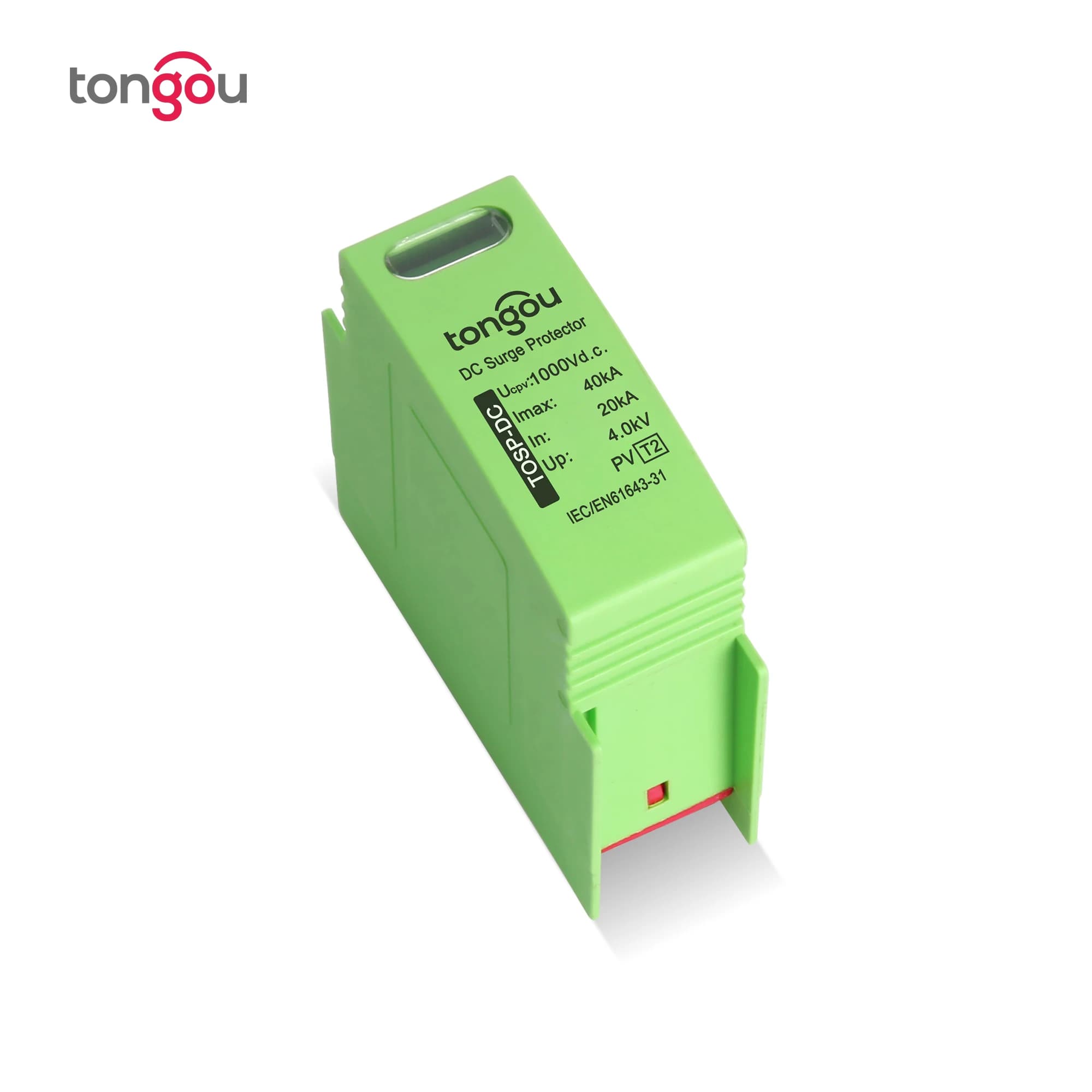 2-Pole DC Surge Protector for Solar Systems | 1000V, 20-40kA Lightning Protection - Thumbnail 4