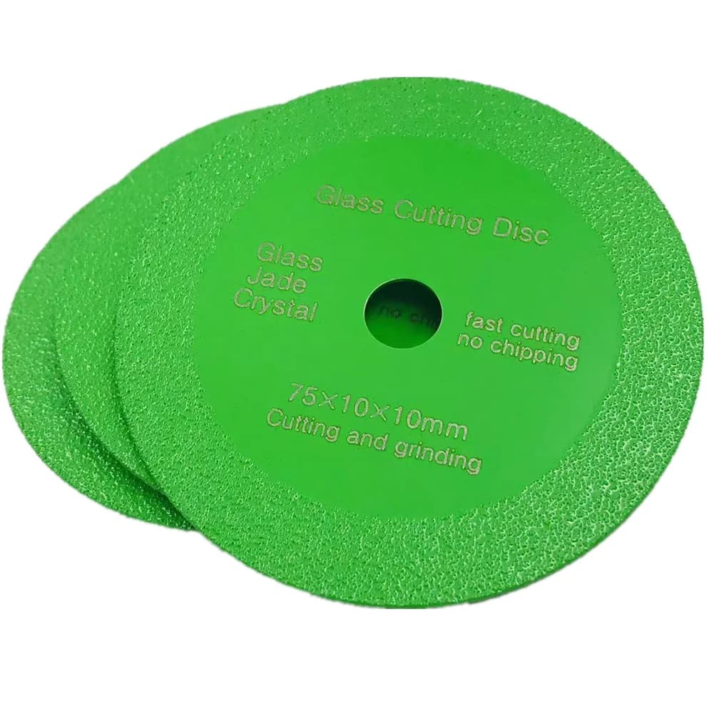 75mm Diamond Cutting Disc | Ultra-Thin Glass & Ceramic Blade for Angle Grinders - Thumbnail 4