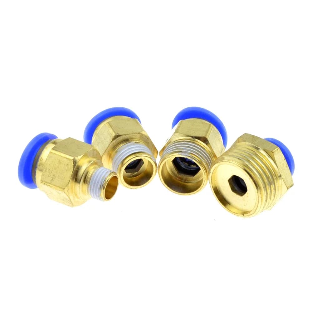Pneumatic Quick-Connect Fittings | 6-12mm Hose to 1/8-1/2 NPT | Air Compressor Adapter Kit - Thumbnail 3