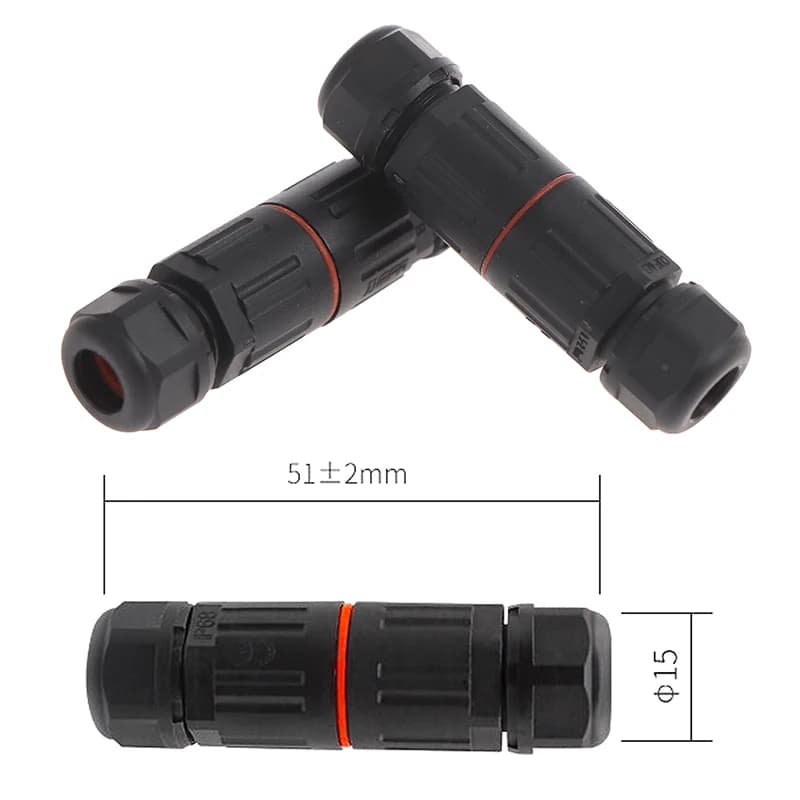 Industrial-Grade Waterproof Electrical Connector | IP68 Submersible & Dustproof Plug & Socket - Thumbnail 3