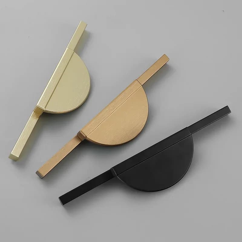 Golden Bronze Cabinet Knobs | Simple Round Design | Kitchen & Bathroom Drawer Hardware - Thumbnail 5