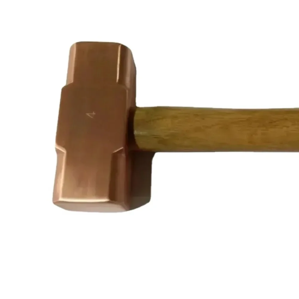 Heavy-Duty Copper Hammer | Professional Construction & Hardware Tool | Powerful Multifunctional Striking Accessory - Thumbnail 4