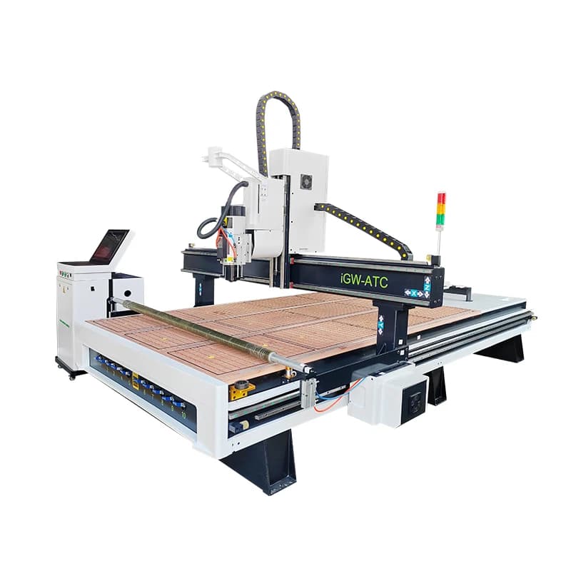 1325 ATC CNC Router | 4-Axis Wood Carving Machine with Swing Head & Servo Motor - Thumbnail 3