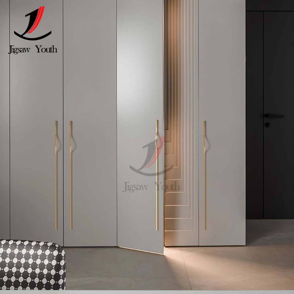 Brushed Cabinet Handles | 160mm-384mm Aluminum Alloy | Premium Furniture & Wardrobe Hardware - Thumbnail 6