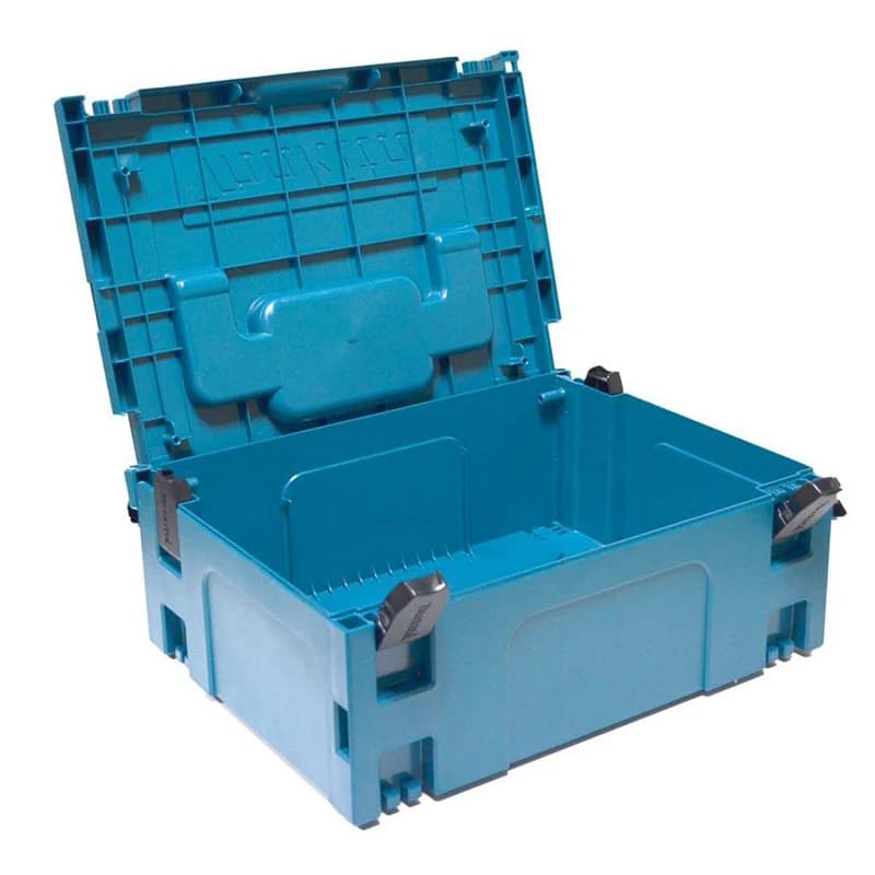 Makita MAKPAC Stacking Toolbox | Large Capacity Storage Case | Sturdy Durable System for Power Tools - Thumbnail 4