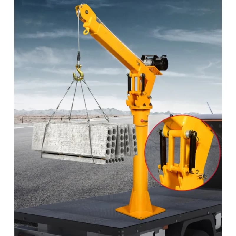 Electric Hoist for Home & Garage | 220V Overhead Lifting System | Small Car Crane - Thumbnail 4