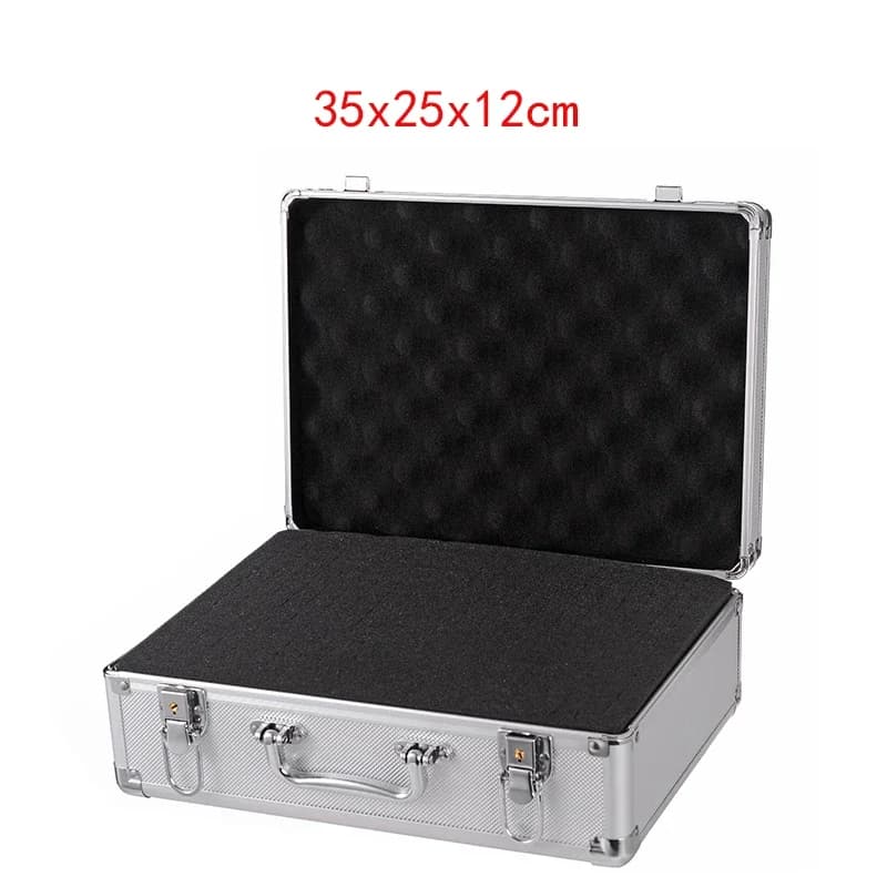 Safety Equipment Toolbox | Impact Resistant Case with Sponge | Professional Instrument Storage - Thumbnail 6
