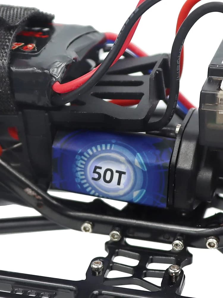 050 Brushed RC Car Motor | 7.4V Replacement | For 1/24 Scale Crawler & Truck - Thumbnail 4