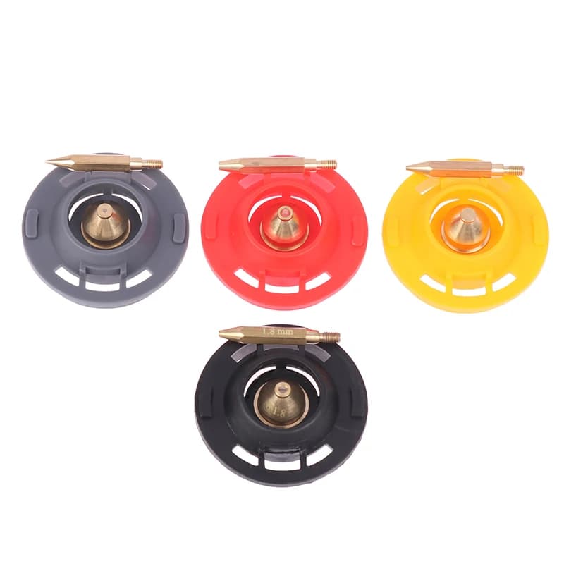 Gun Nozzle Replacement | 0.5/1.0/1.8/2.5mm Metal Tips | High-Quality Airbrush & Painting Gun Parts - Thumbnail 2