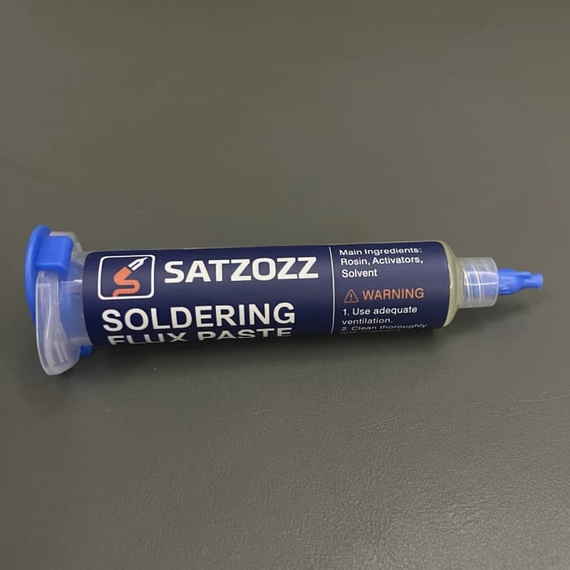 No-Clean Flux Syringe | 10ml Rosin Paste for PCB, BGA & SMD Rework - Thumbnail 5