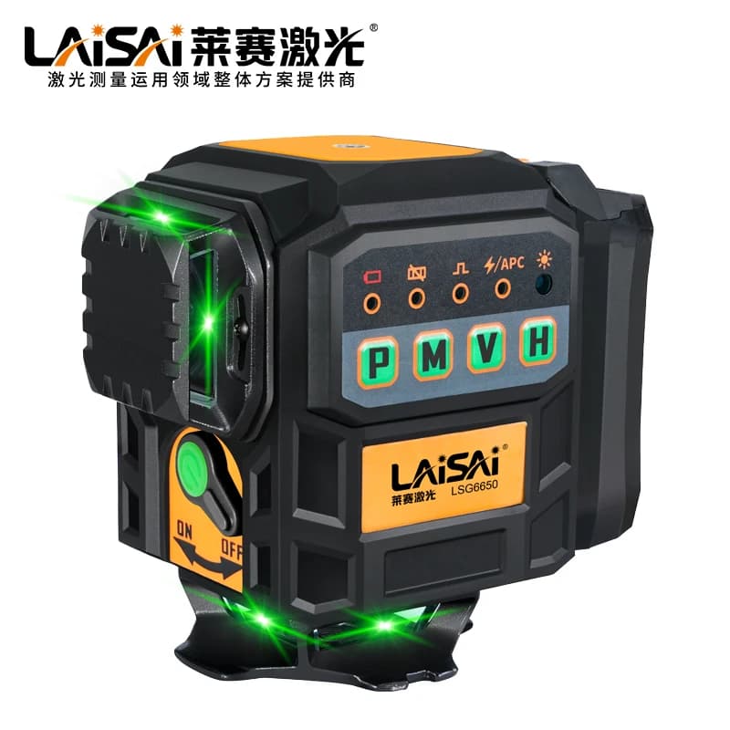 Laser Level | 360° Self-Leveling Green Beam | 12-Line 3D Alignment - Thumbnail 2