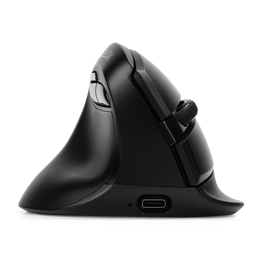 Wireless Vertical Mouse for Small Hands | M618ZD | Silent Click & Rechargeable - Thumbnail 2