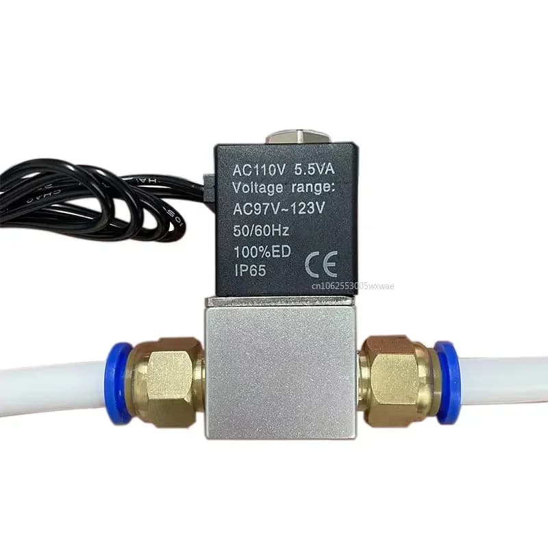Valve 1/4 | Normally Closed 12V DC | For Air, Water, or Oil - Thumbnail 2