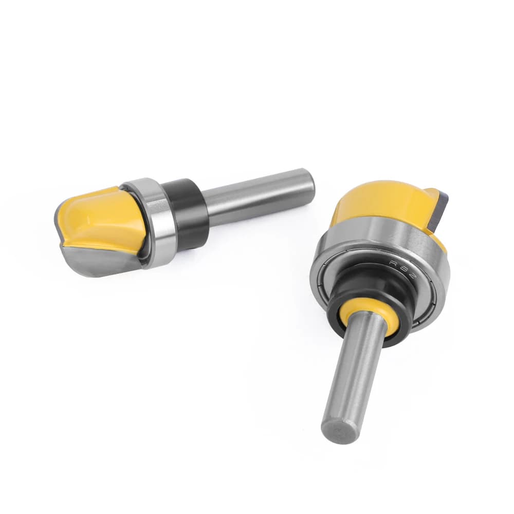 Nose Router Bit with Bearing | 6mm & 1/4 Inch Shank | For Bowl Tray & Wood Milling - Thumbnail 4
