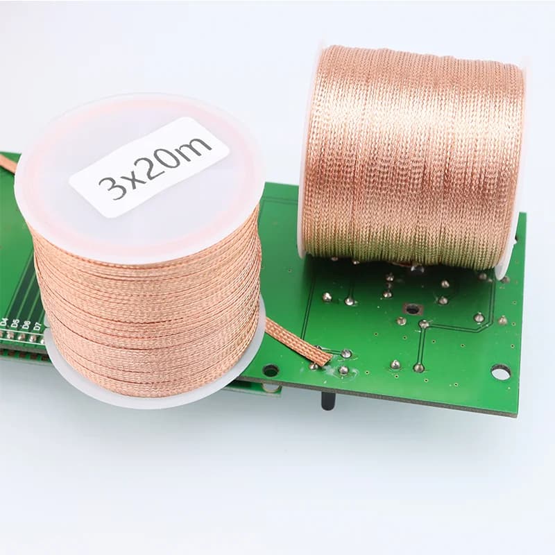 Desoldering Braid | Copper Wick Solder Remover for PCB & BGA Repair | 6-20M Lengths - Thumbnail 3
