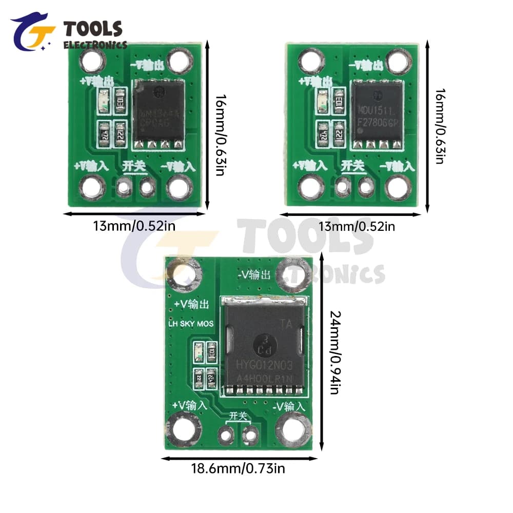 High-Power PWM MOSFET Switch Driver | 5-26V DC | 20A to 100A Current Control | Precision Electronic Regulation - Thumbnail 4