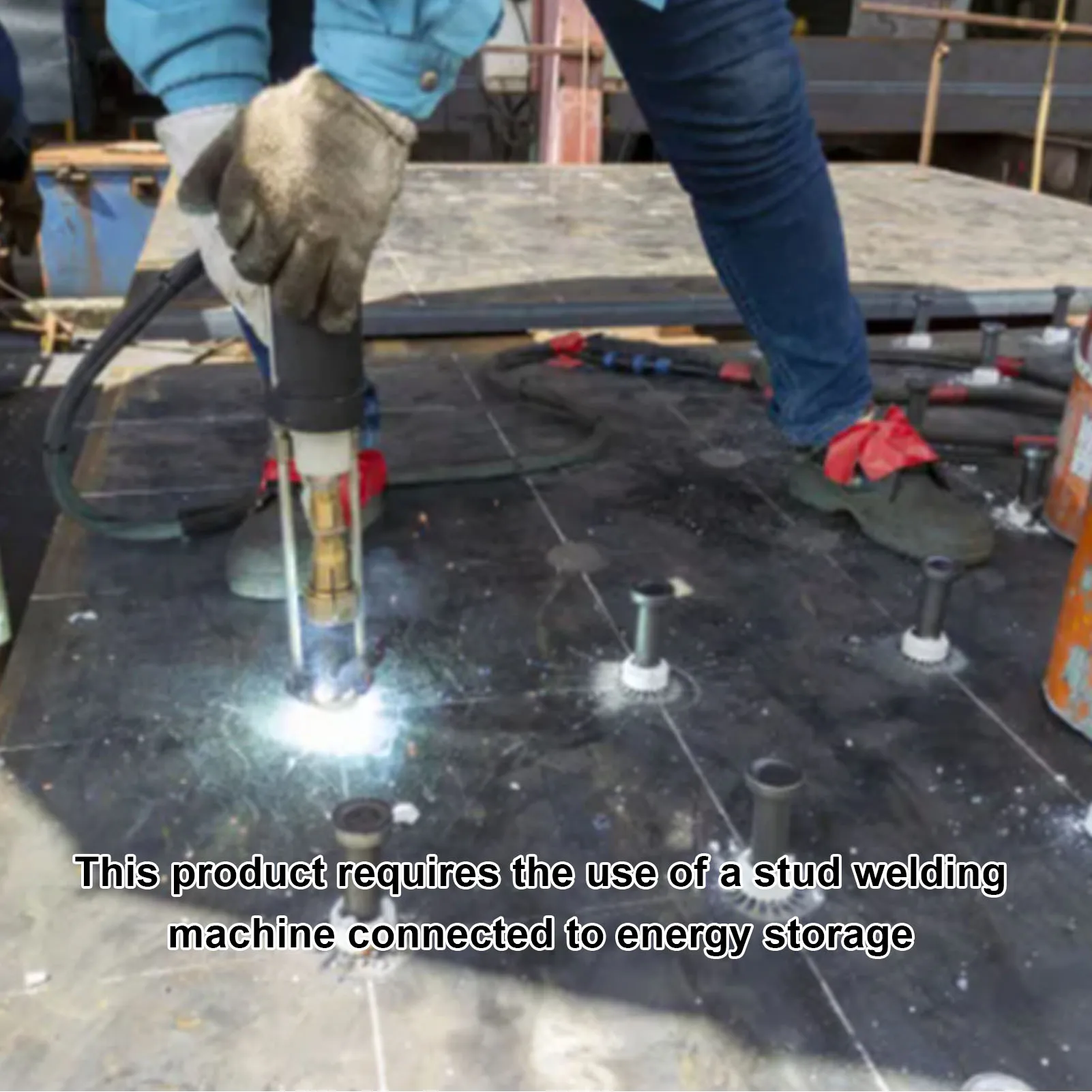 Capacitor Discharge Stud Welding Gun | M3-M10 Collet Kit | Heavy-Duty Metal Fabrication Tool - Thumbnail 6