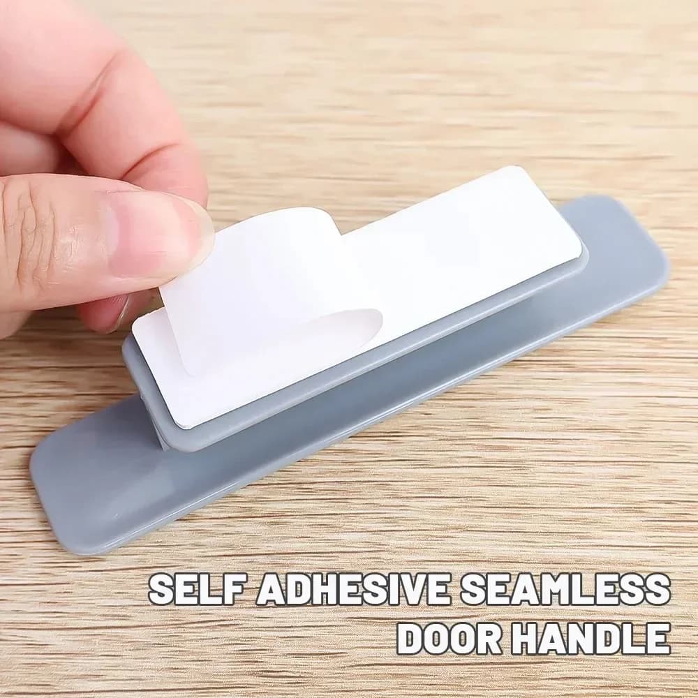 Self-Adhesive Door Handles | 10/2Pc Multifunctional Organizer | Window & Sliding Cabinet Knob - Thumbnail 5