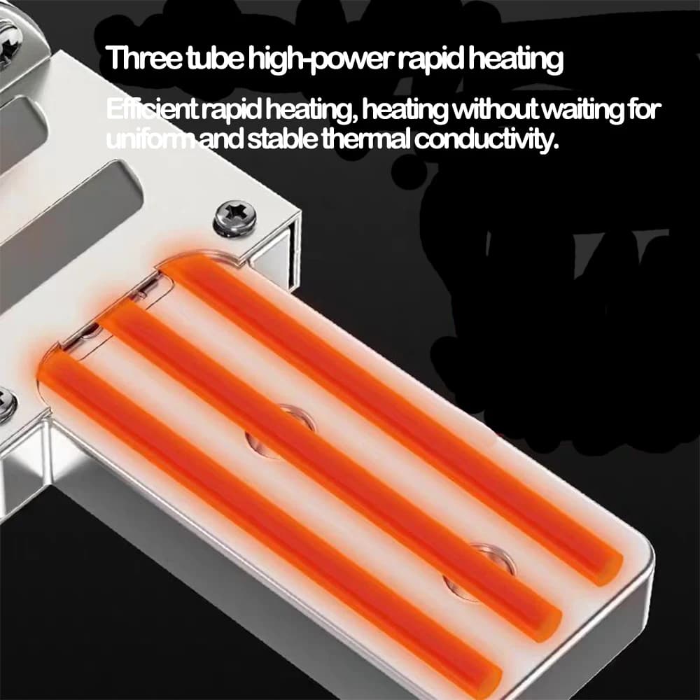 Professional Cordless Plastic Pipe Welder | Hot Melt Tool for PPR & PE | DeWalt/Makita Battery Compatible - Thumbnail 5