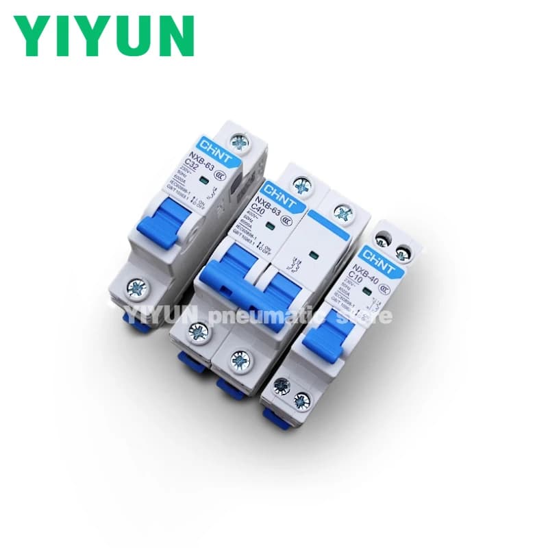 DIN Rail Circuit Breaker | 1P-4P | 10-63 Amp | Miniature Air Switch for Home Electrical - Thumbnail 2