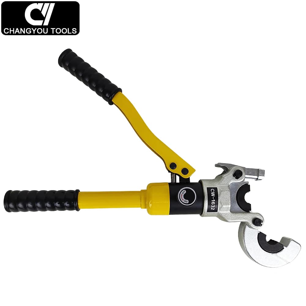 Hydraulic Hand Press Tool | Heavy-Duty Steel Pipe Crimper | CW-1632 Portable Kit - Thumbnail 4