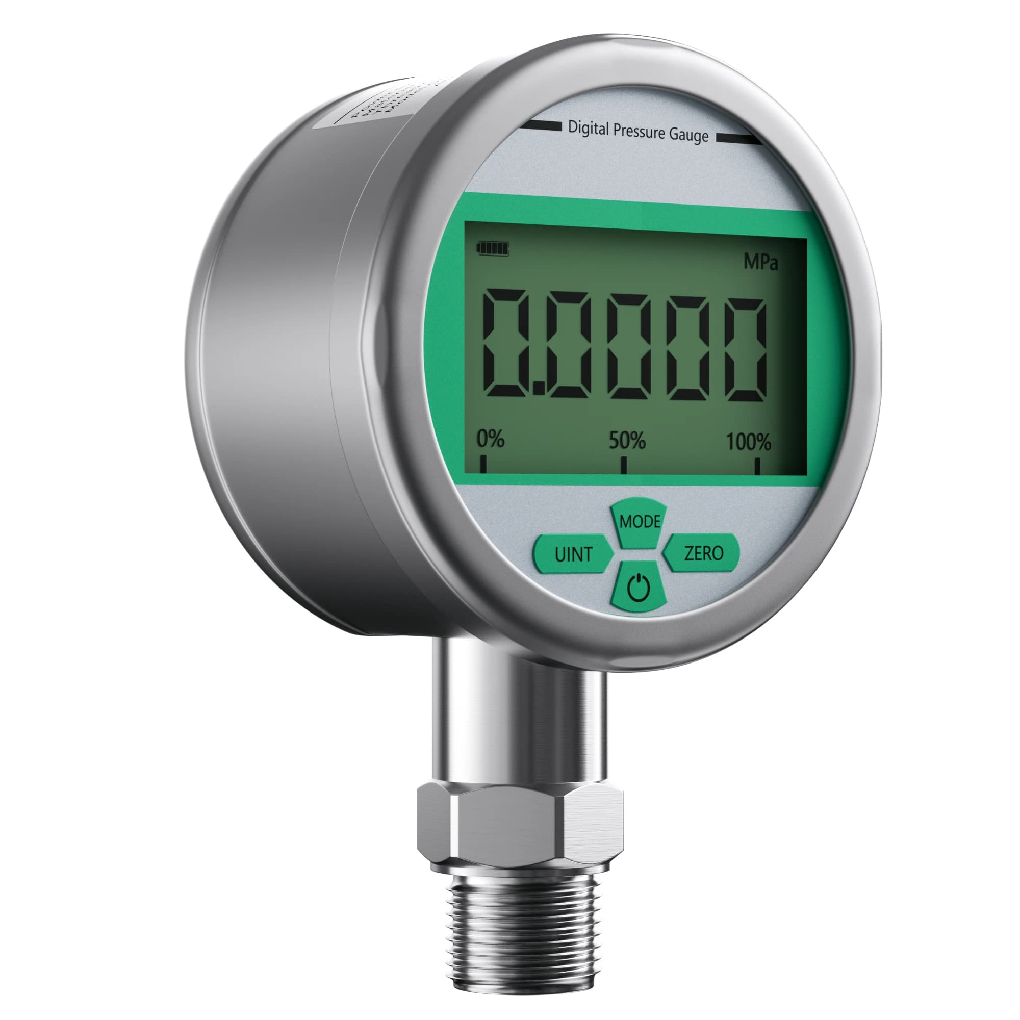 Digital Pressure Gauge | 400-600 Bar Range | Multi-Fluid Compatible for Oil, Water & Fuel - Thumbnail 6
