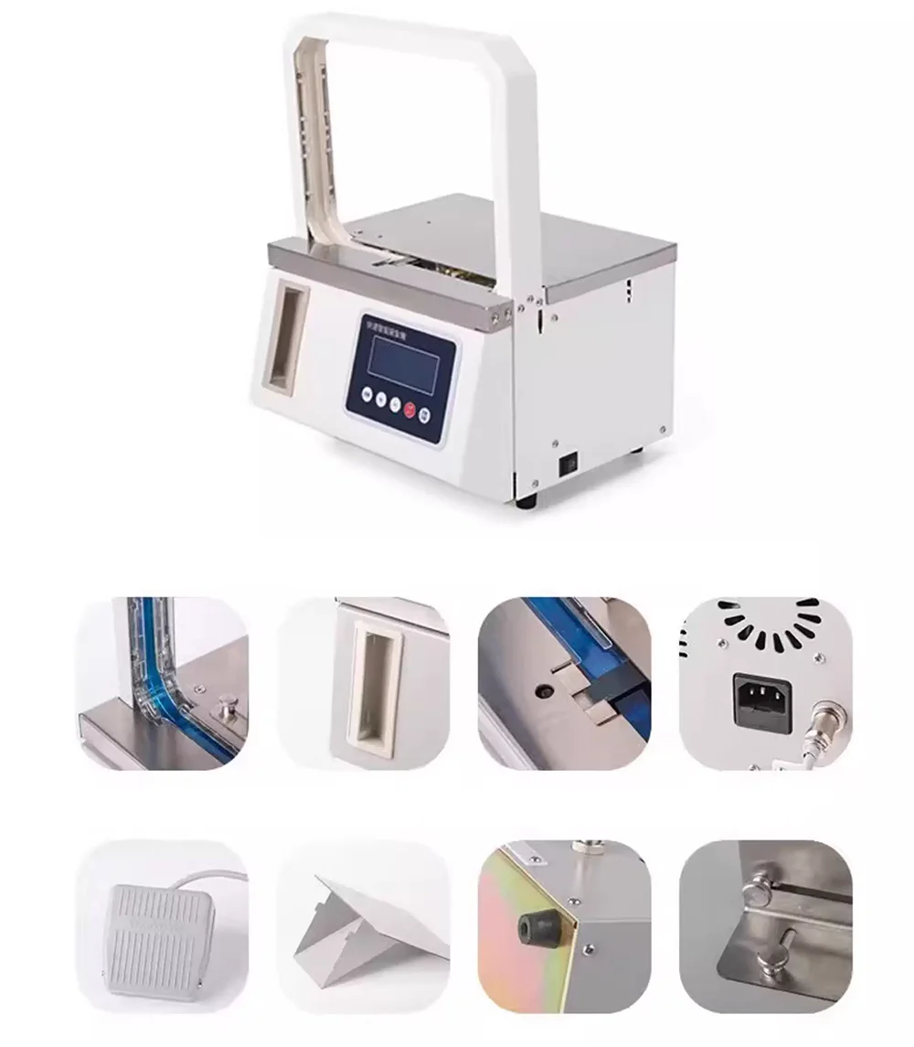 Automatic Strapping Machine | Compact Bundling Solution for Cash & Produce - Thumbnail 4