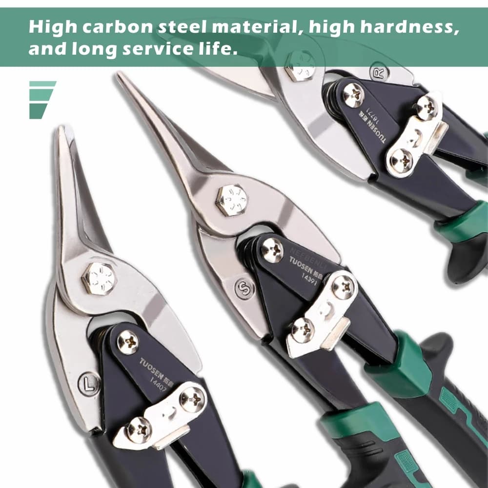 Aviation Snips | Heavy-Duty Metal Shears for Precision Cutting - Thumbnail 5