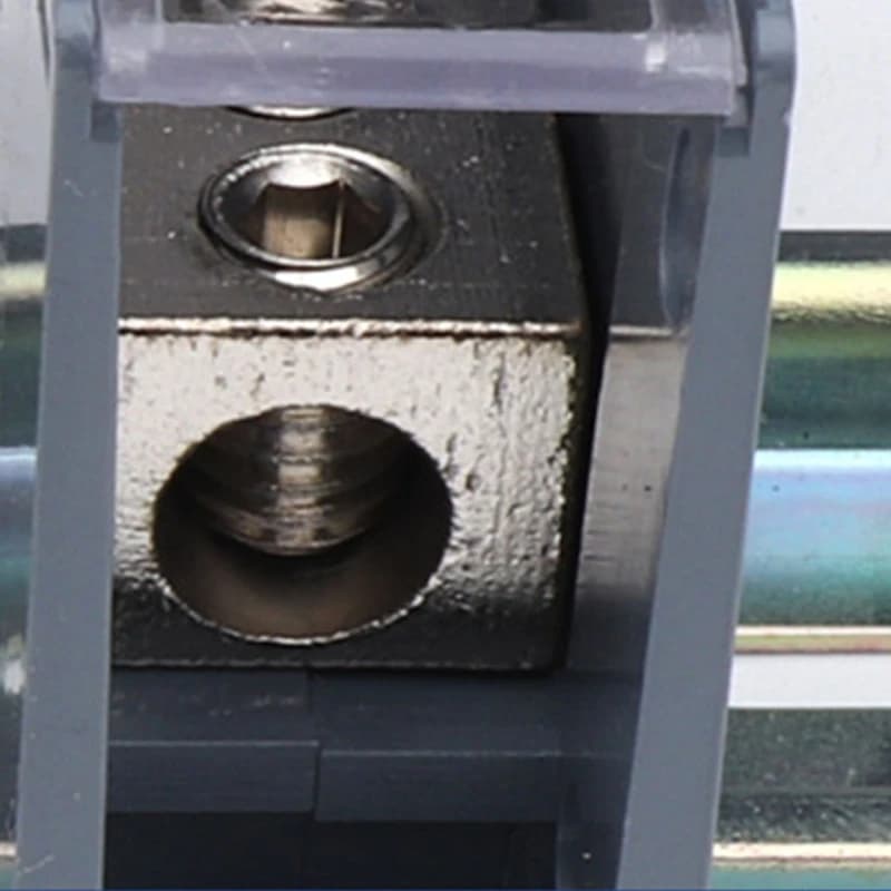 DIN Rail Terminal Block | Multi-Port Brass Junction Box for Electrical Wiring - Thumbnail 3