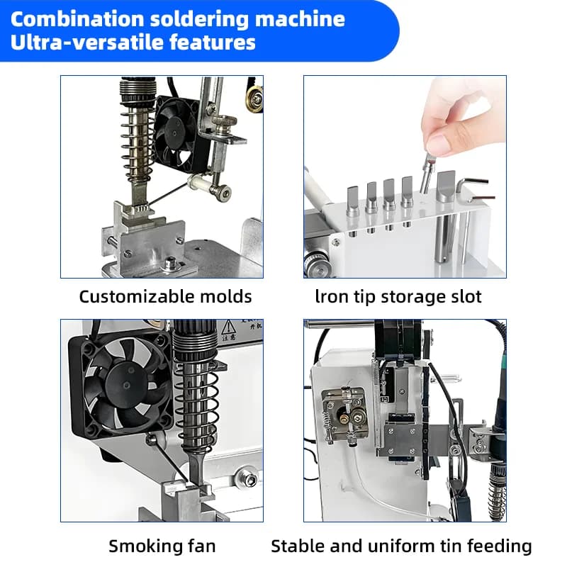 Foot-Operated Soldering Station | Automatic Feed | Precision Circuit Board & USB Welding - Thumbnail 4
