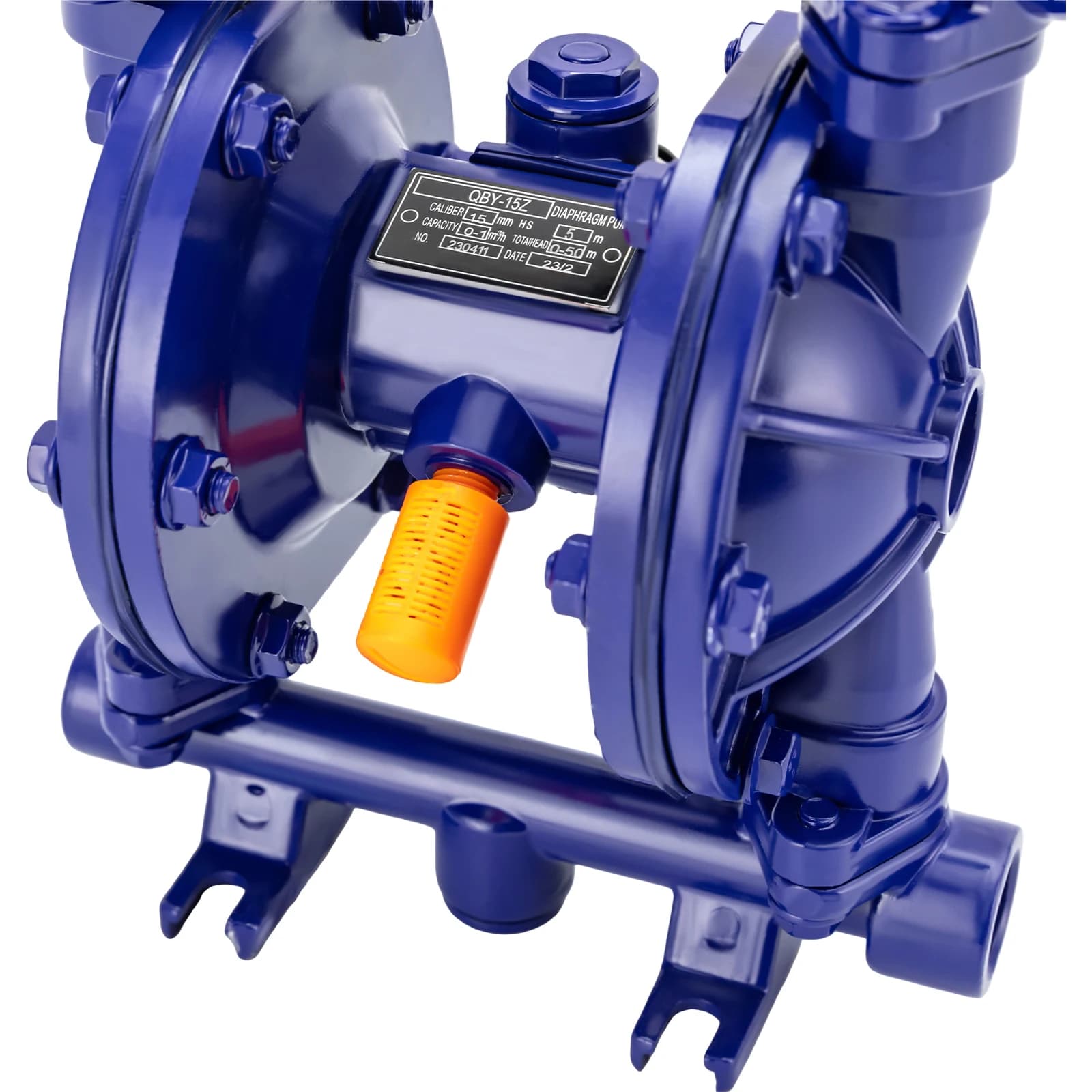 Air-Operated Diaphragm Pump | 1/2-Inch Port | Chemical & Fluid Transfer - Thumbnail 4