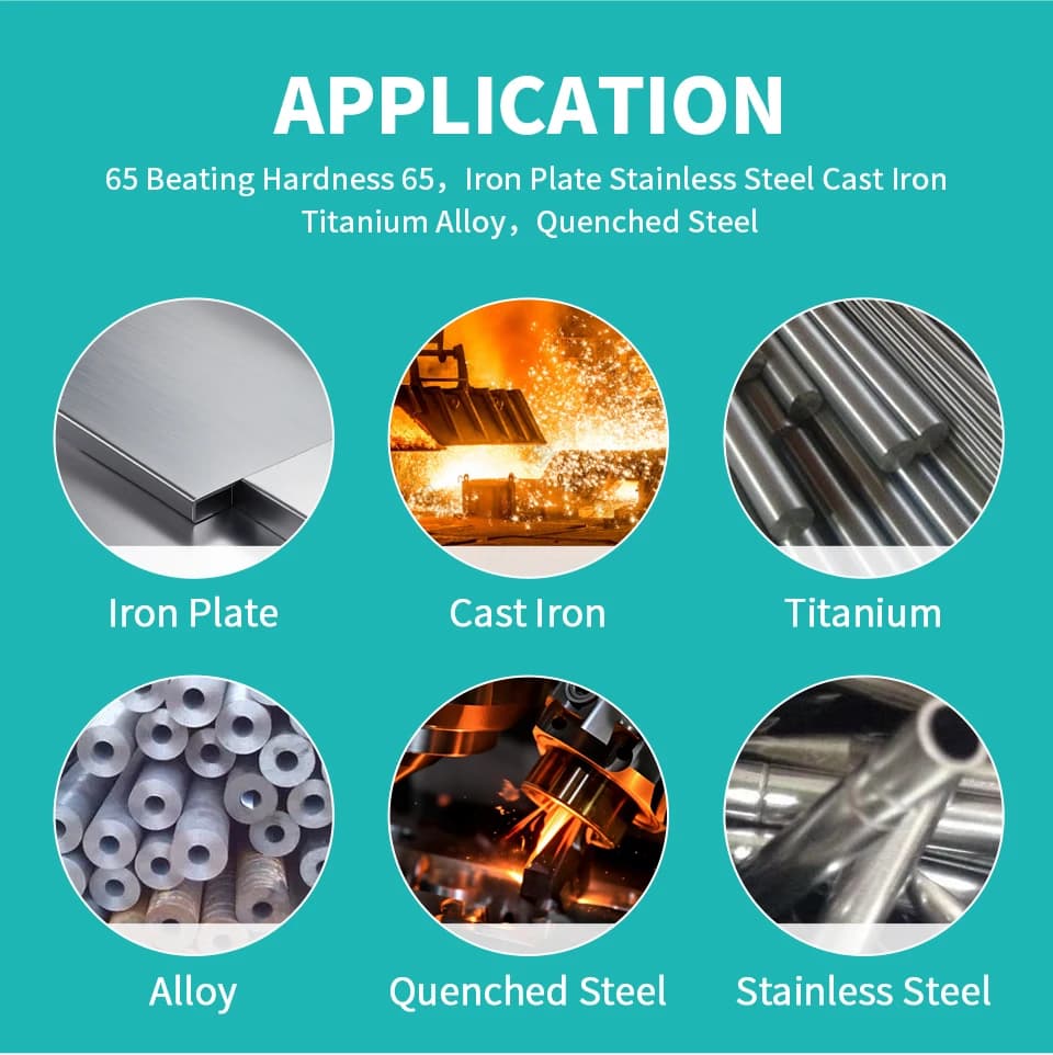 Coated End Mill for Stainless Steel | HRC65 2 Flute CNC Milling Cutter | Metal Cutting Tool - Thumbnail 5