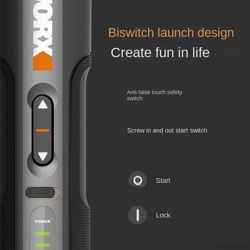 Cordless Screwdriver Set | 4V USB-Rechargeable | 30-Piece Bit Kit | Compact Precision Tool - Thumbnail 6