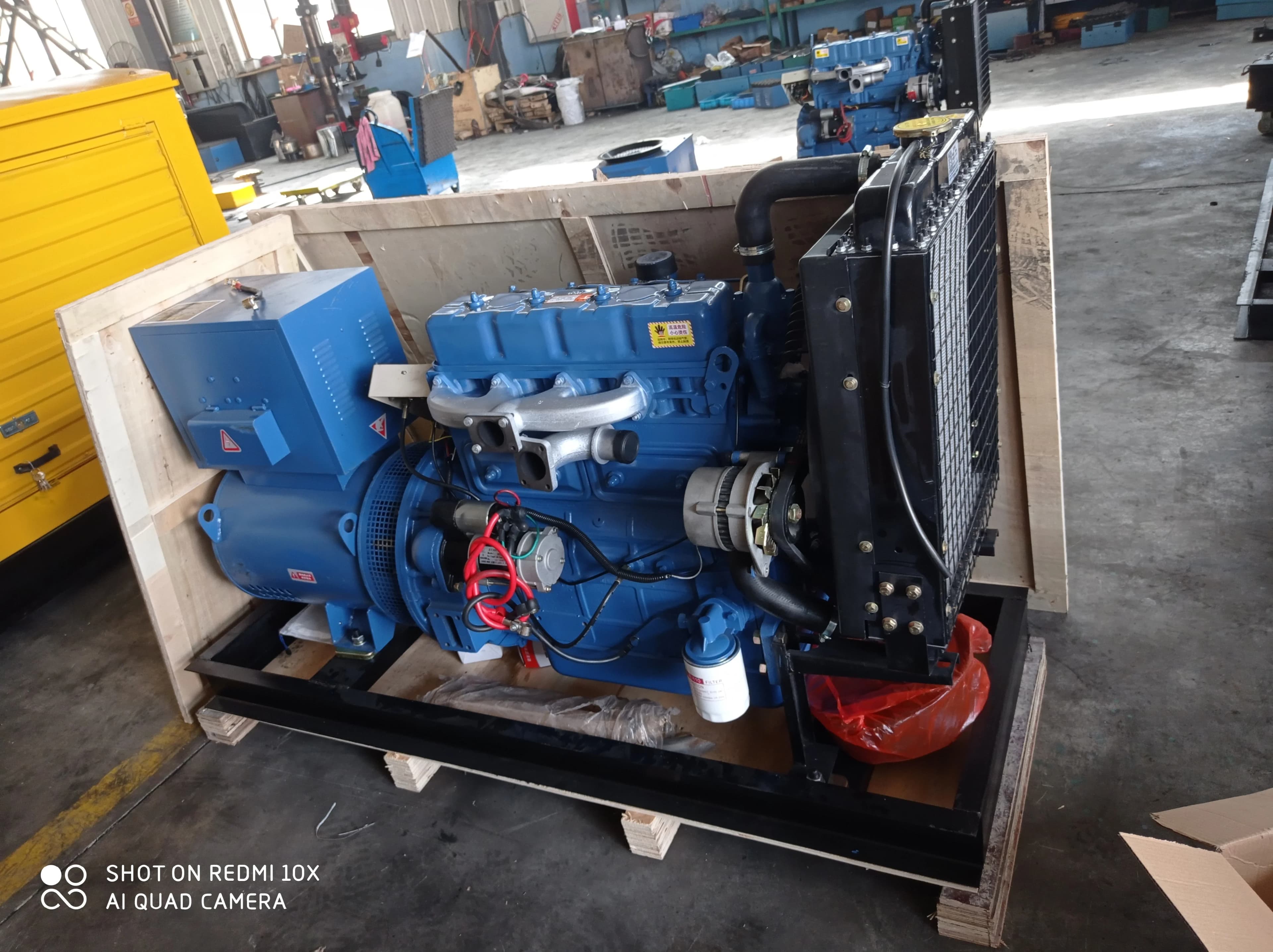 weifang Ricardo brand 30kw 37.5kva diesel generator with ZH4100D diesel engine and brush alternator diesel generator power - Thumbnail 5