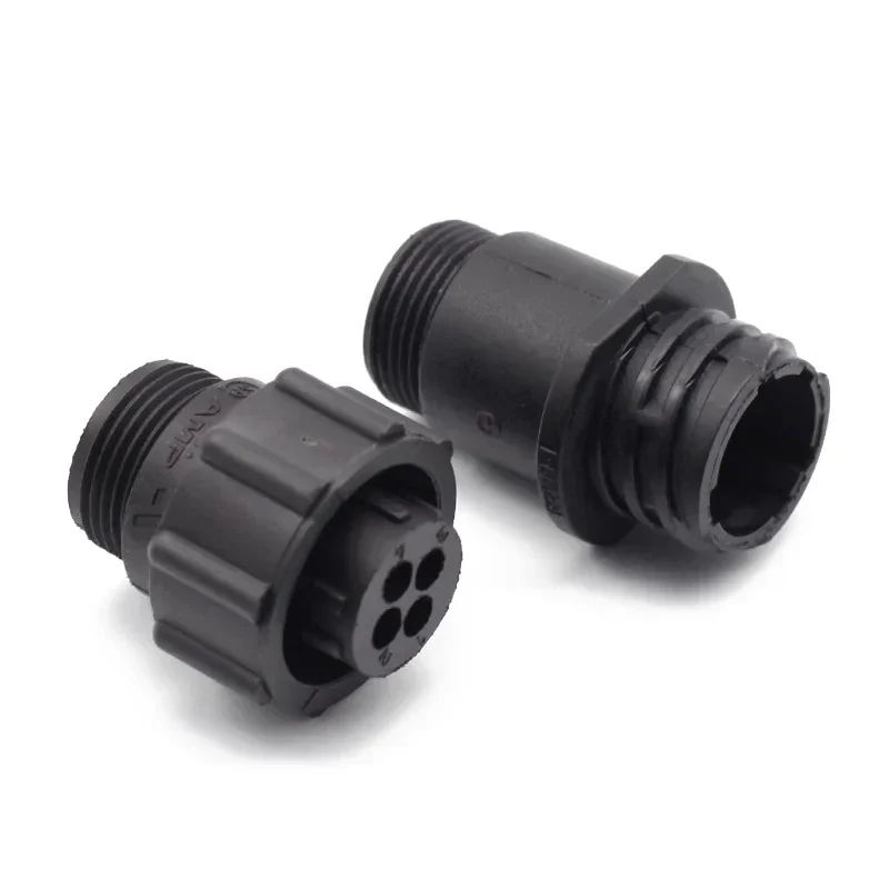 4-Pin SMEMA Connector Plug | AMP/TE 182919-1 Compatible | Durable Circular Automotive Harness - Thumbnail 4