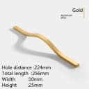 Gold 224mm