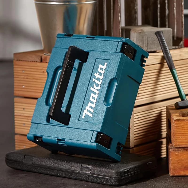 Makita MAKPAC Stacking Toolbox | Large Capacity Storage Case | Sturdy Durable System for Power Tools - Thumbnail 5