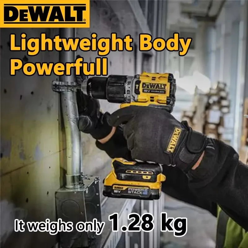 DeWalt DCD805 20V Brushless Impact Driver | Compact & Powerful Cordless Drill for Professionals - Thumbnail 3