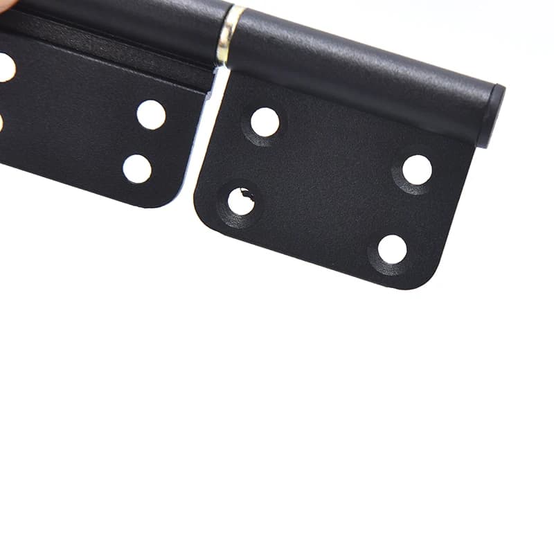 4 Inch Aluminum Flag Hinge | Detachable Black Kitchen Door Hinge | X2 Set Hardware - Thumbnail 6