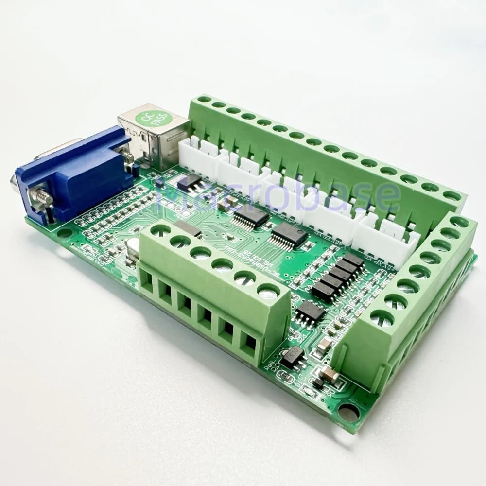 5-Axis CNC Breakout Board Controller | Mach3 Interface with Z-Probe Setter for Precision Milling & Engraving - Thumbnail 2