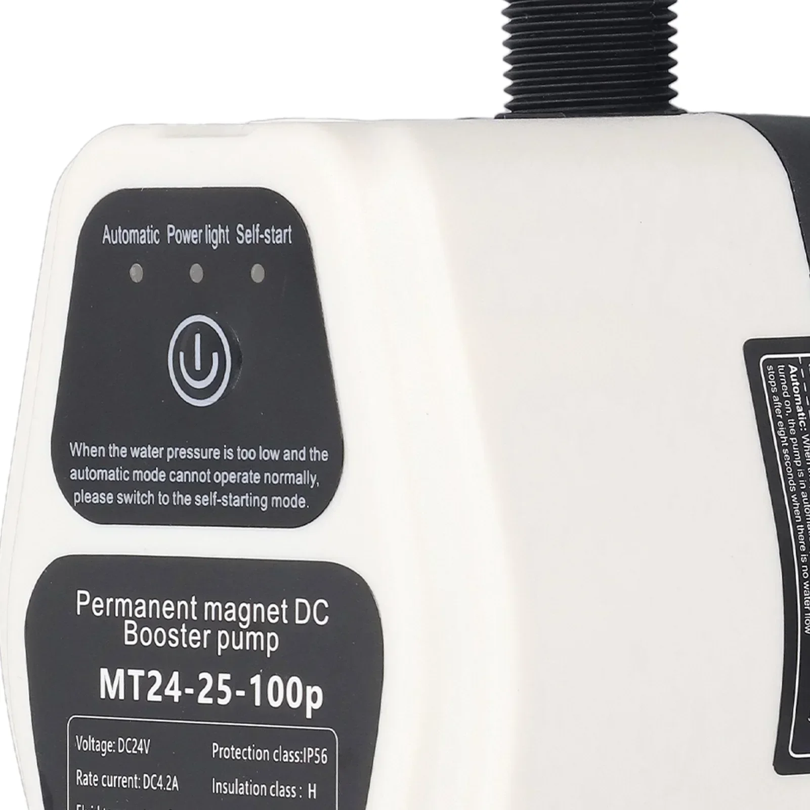 Water Pressure Booster Pump | 100W 24V Quiet Intelligent Sensing | 25L Home Water Pressure System - Thumbnail 3