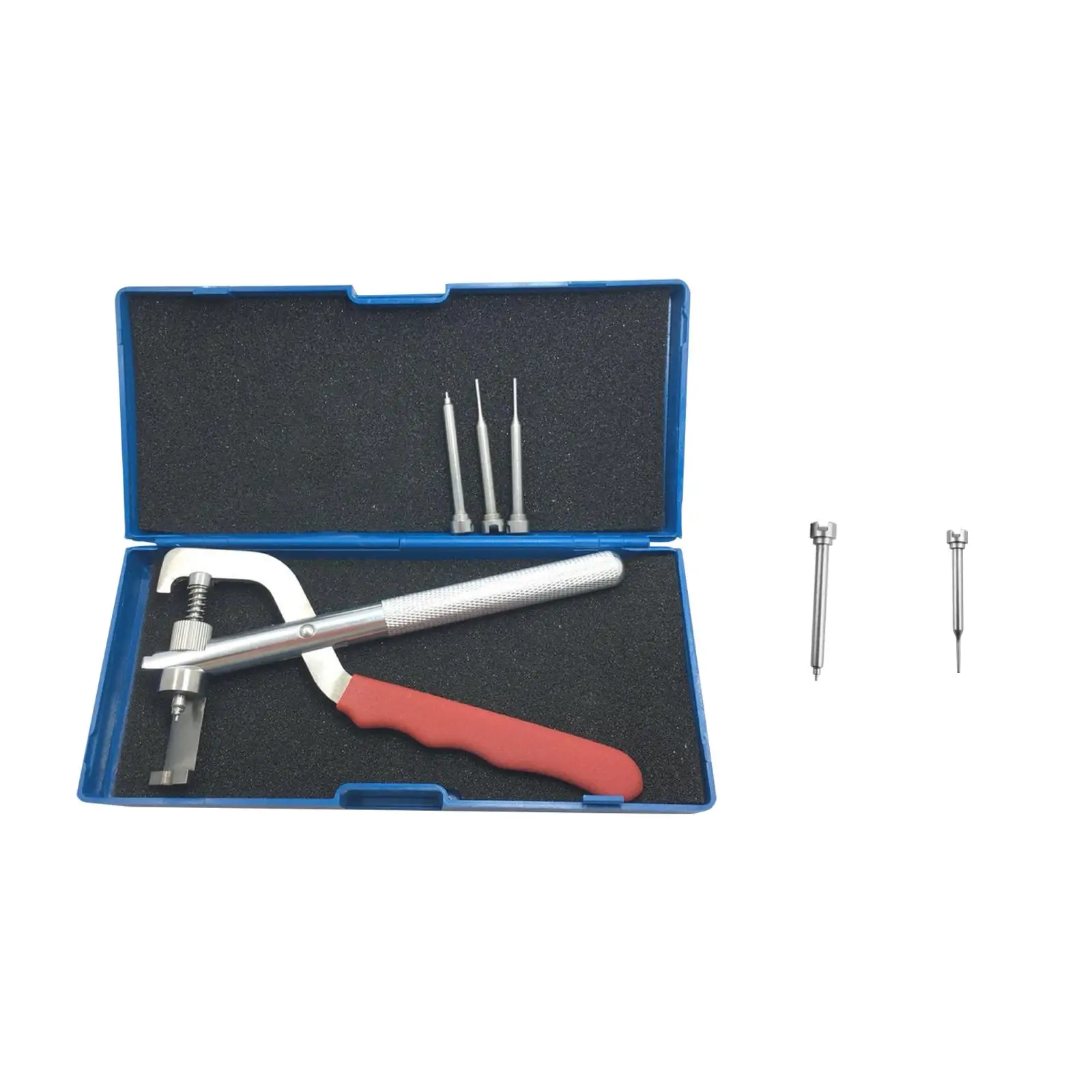 Key Disassembly Tool Kit | Durable Blade Pin Remover | Folding Key Repair Clamp & Pliers - Thumbnail 4